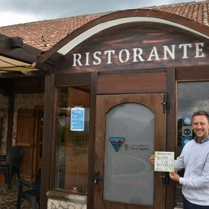 Il ristorante dell’Albergo Pietrapanna