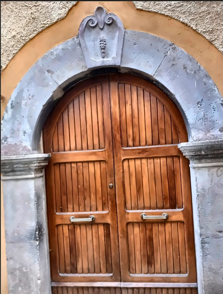 Portale della settima tappa, Via Concezione, Calvello