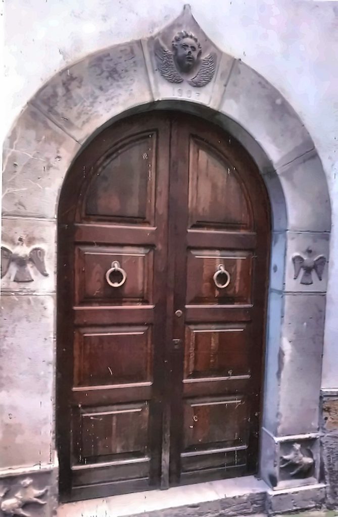 Portale della decima tappa, Via Garibaldi n. 36, Calvello