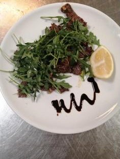 Tagliata con rucola