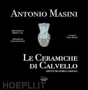 Copertina del libro Le ceramiche di Calvello di Antonio Masini