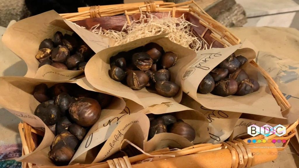 Caldarroste alla Sagra della Castagna di Calvello